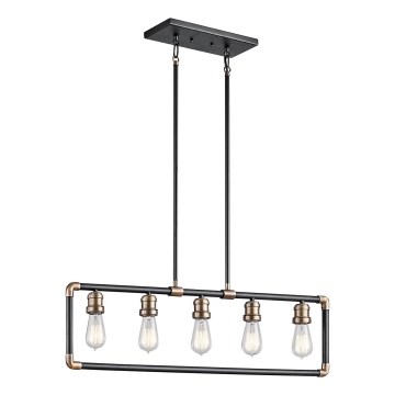 Kichler - Sietynas ant stulpo IMAHN 5xE27/60W/230V