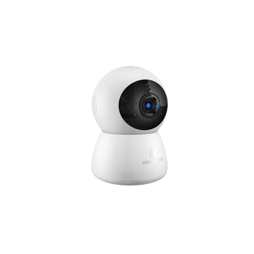 KikkaBoo - Išmanusis įkraunamas kūdikio monitorius THET 1080p 5V Wi-Fi