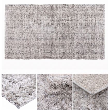Kilimas BILBAO SHAGGY 160x230 cm pilkas/antracitas
