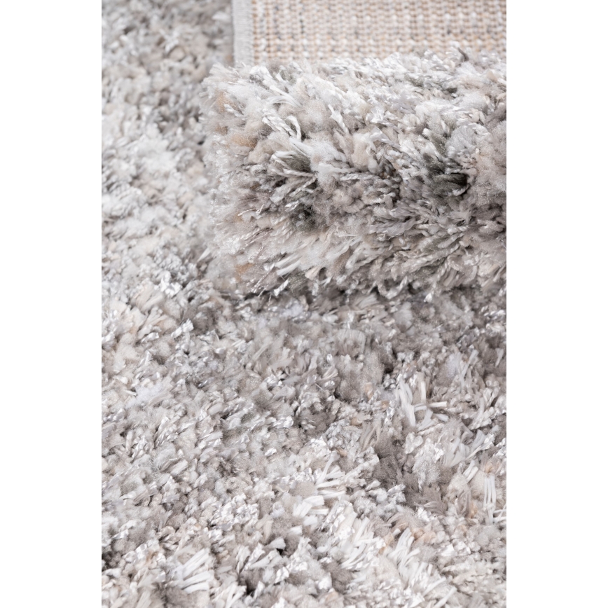 Kilimas BILBAO SHAGGY 160x230 cm pilkas/antracitas