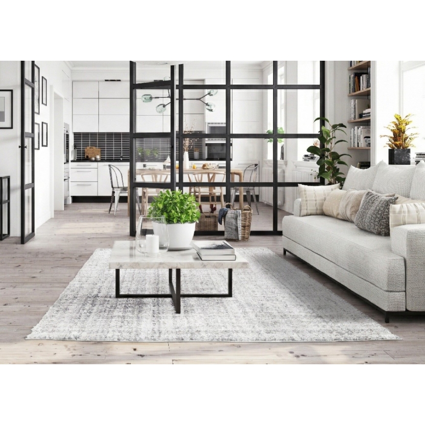 Kilimas BILBAO SHAGGY 80x150 cm smėlio spalvos