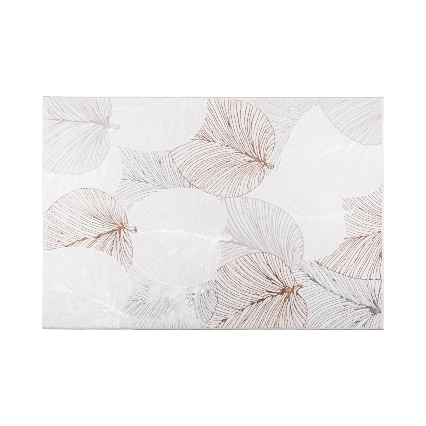 Kilimas CREATION 120x170 cm 1950 g/m2 pilkas/smėlinis/baltas