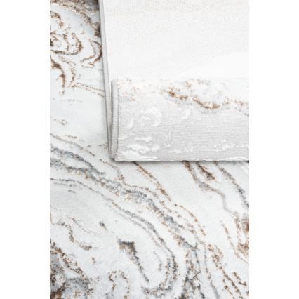 Kilimas CREATION 200x290 cm 1950g/m2, pilkos/rudos spalvos, marmuro raštas