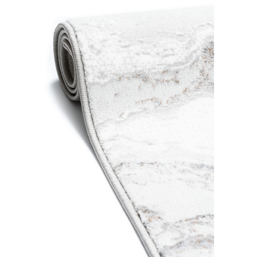 Kilimas CREATION 200x290 cm 1950g/m2, pilkos/rudos spalvos, marmuro raštas