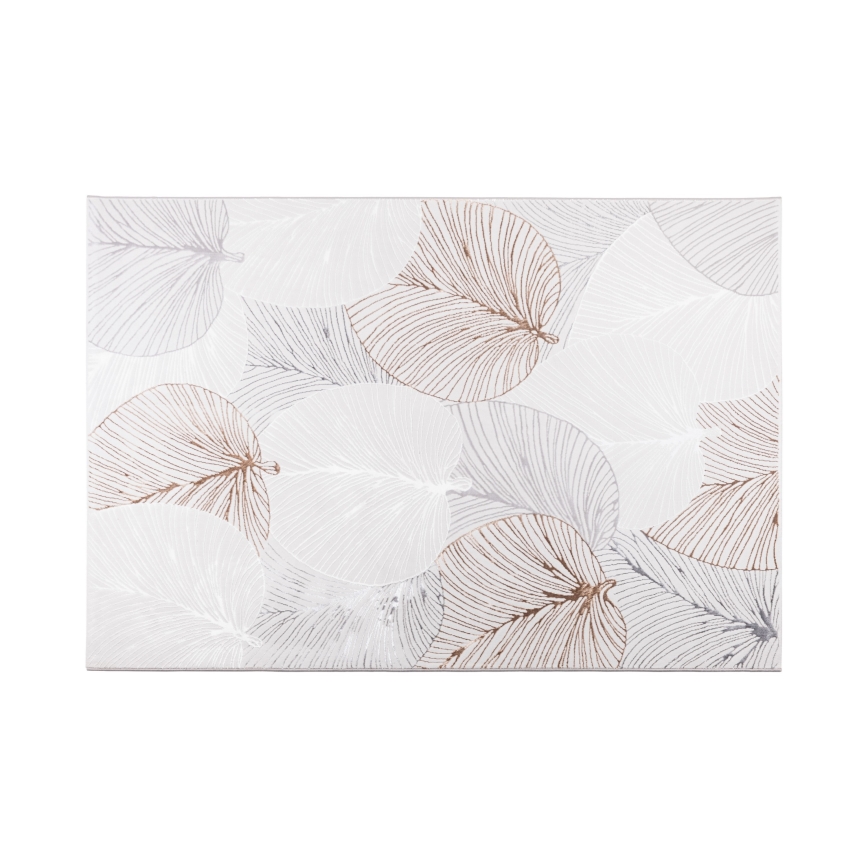 Kilimas CREATION 80x150 cm 1950 g/m2 pilka/smėlinė/balta