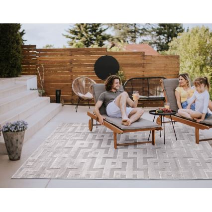 Kilimas DORA 160x220 cm pilkas