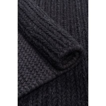 Kilimas FIR WOOL 120x170 cm 2600 g/m2 antracitas/natūralus