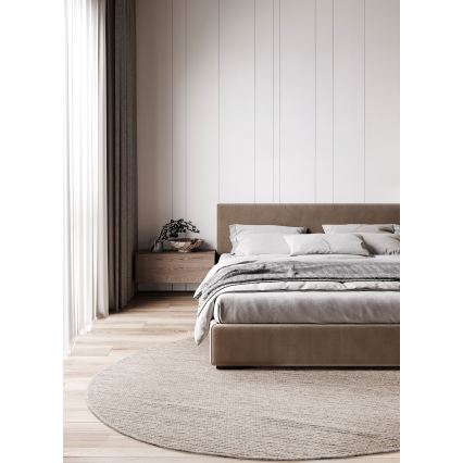 Kilimas FIR WOOL 160 cm 2600 g/m2 smėlio/natūralus