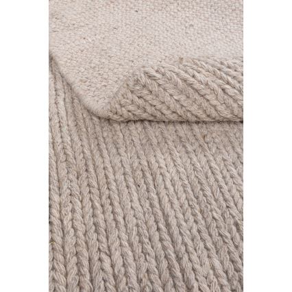 Kilimas FIR WOOL 160 cm 2600 g/m2 smėlio/natūralus