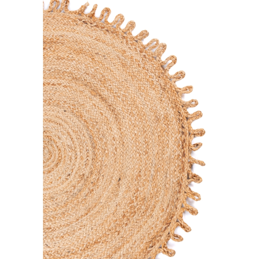 Kilimas JUTA 100 cm smėlinis/natūralus