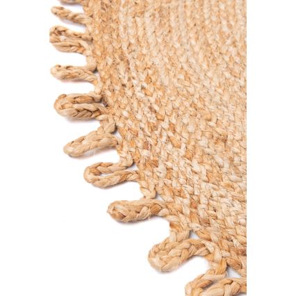 Kilimas JUTA 100 cm smėlinis/natūralus