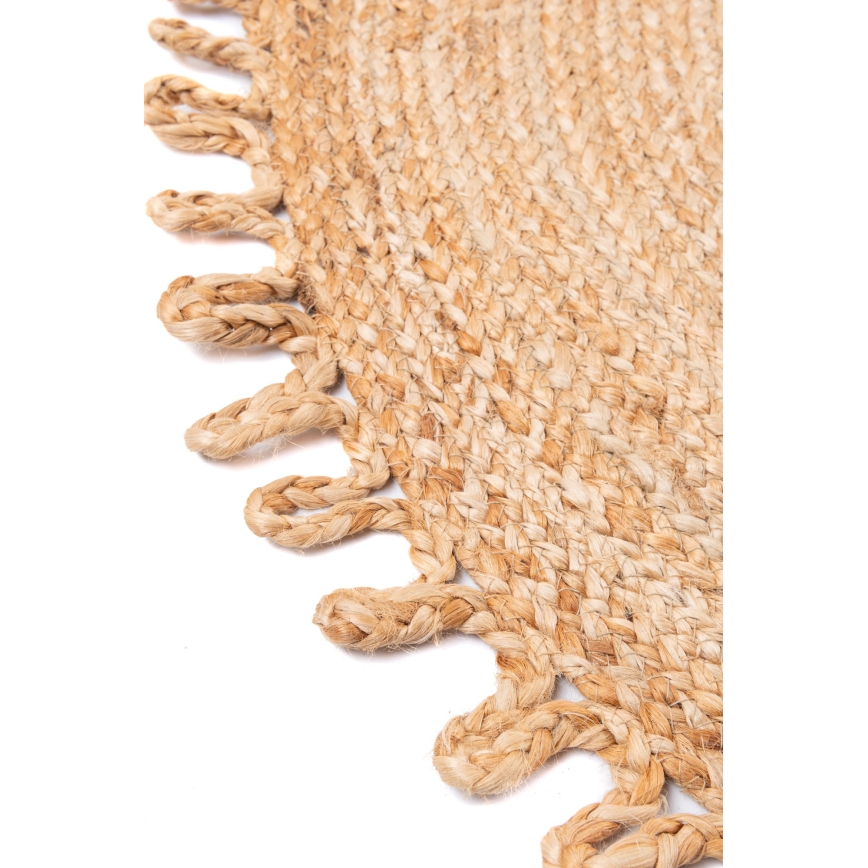 Kilimas JUTA 100 cm smėlinis/natūralus