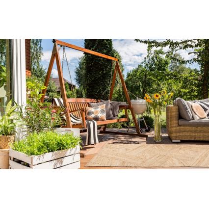 Kilimas JUTA 70x140 cm smėlinė/natūrali