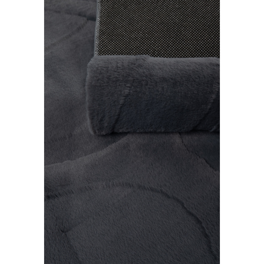 Kilimas RABBIT 3D 120x170 cm antracitas