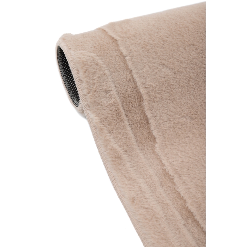 Kilimas RABBIT 3D 120x170 cm smėlio spalvos