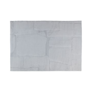 Kilimas RABBIT 3D 120x170 cm šviesiai pilkas