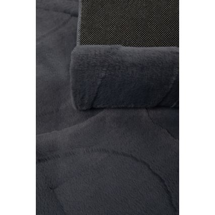 Kilimas RABBIT 3D 160x230 cm antracitas