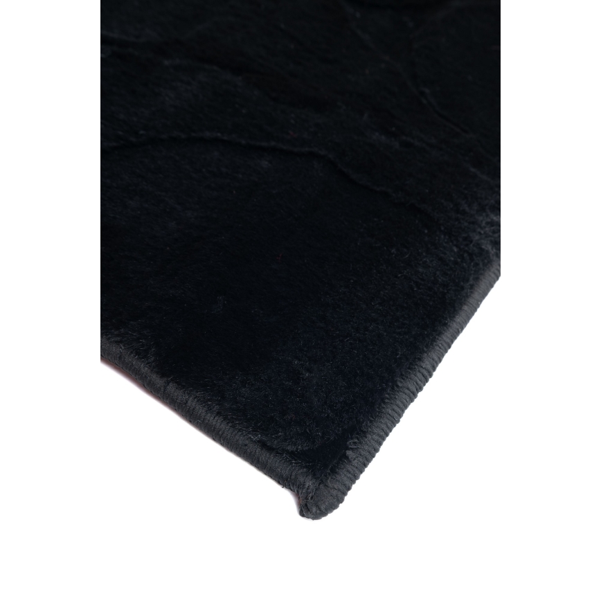 Kilimas RABBIT 3D 160x230 cm juodas