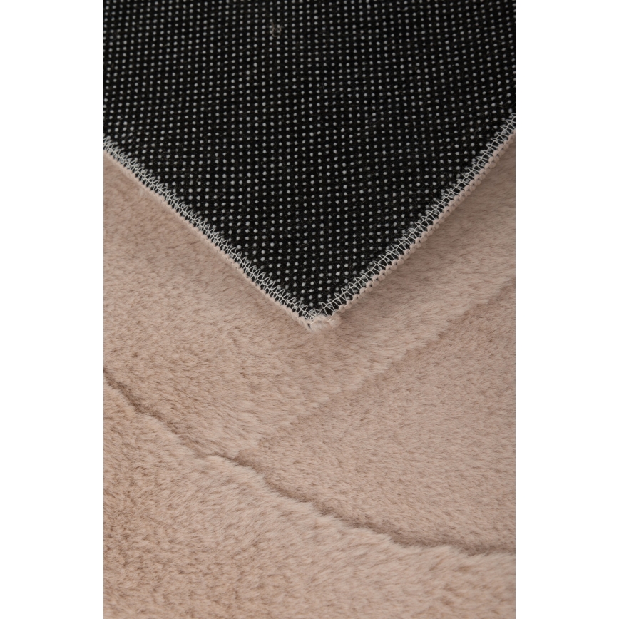 Kilimas RABBIT 3D 160x230 cm, smėlinis