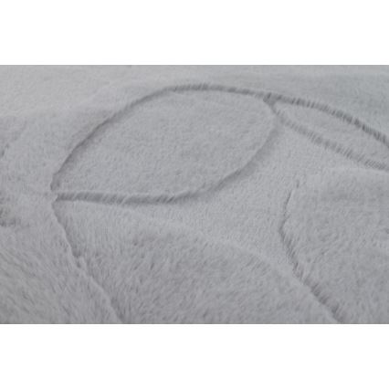 Kilimas RABBIT 3D 160x230 cm šviesiai pilkas