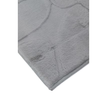 Kilimas RABBIT 3D 160x230 cm šviesiai pilkas