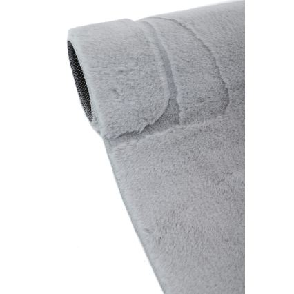 Kilimas RABBIT 3D 160x230 cm šviesiai pilkas