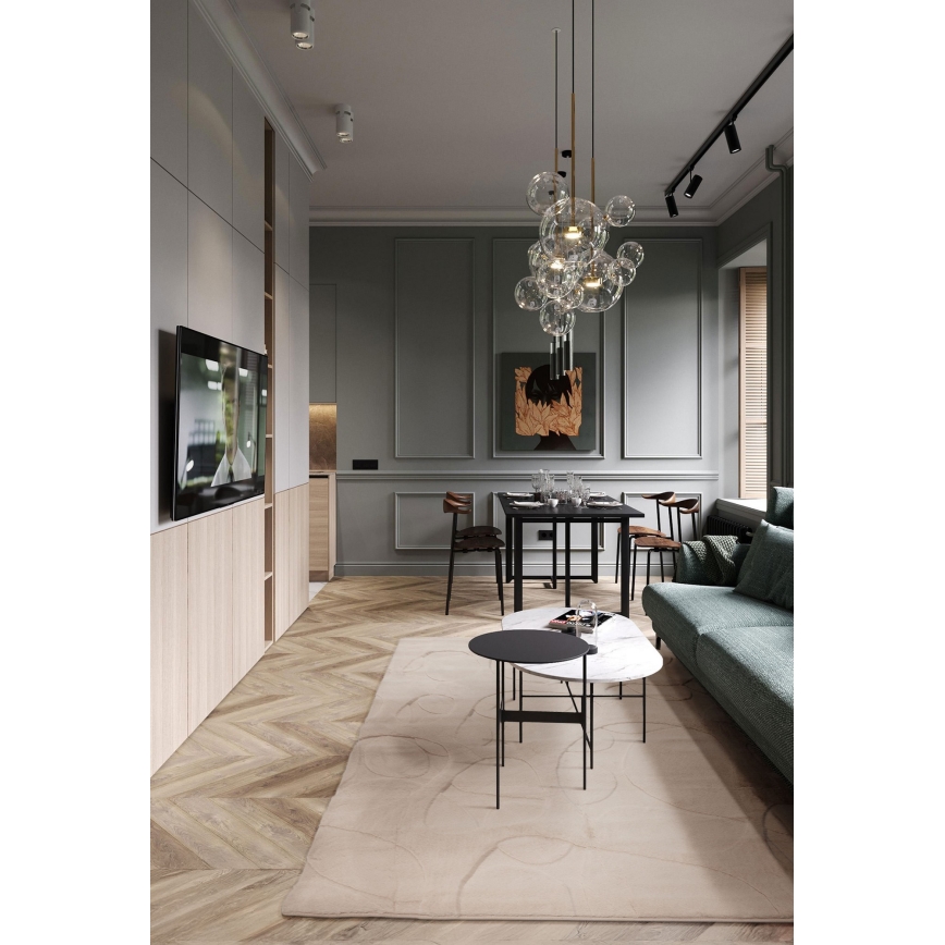 Kilimas RABBIT 3D 80x150 cm smėlinis