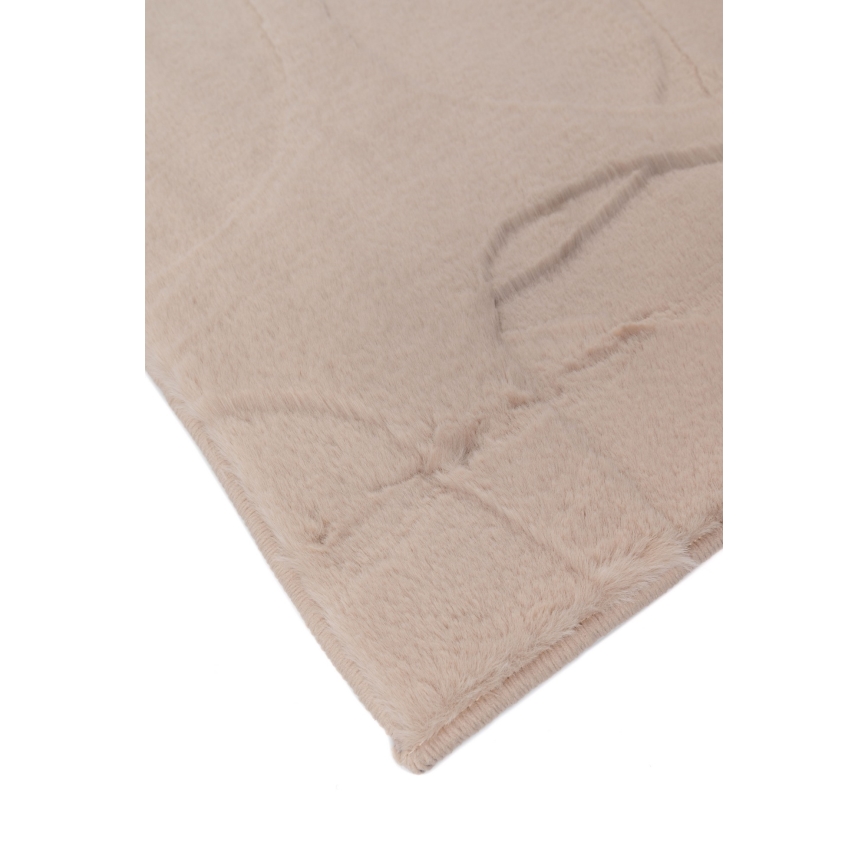 Kilimas RABBIT 3D 80x150 cm smėlinis