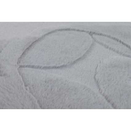 Kilimas RABBIT 3D 80x150 cm šviesiai pilkas