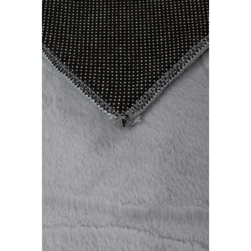 Kilimas RABBIT 3D 80x150 cm šviesiai pilkas