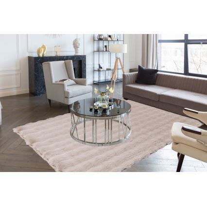 Kilimas RABBIT BUBBLE 120x170 cm, smėlio spalvos