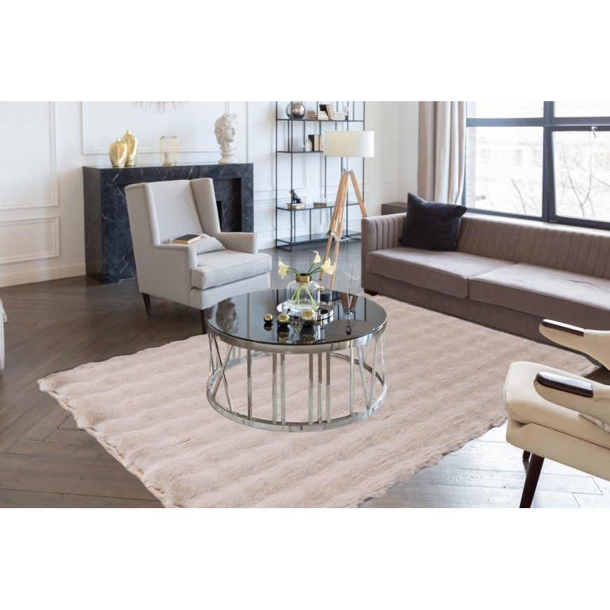 Kilimas RABBIT BUBBLE 120x170 cm, smėlio spalvos