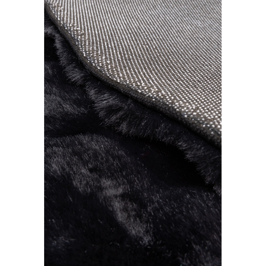 Kilimas RABBIT BUBBLE 160 cm juodas