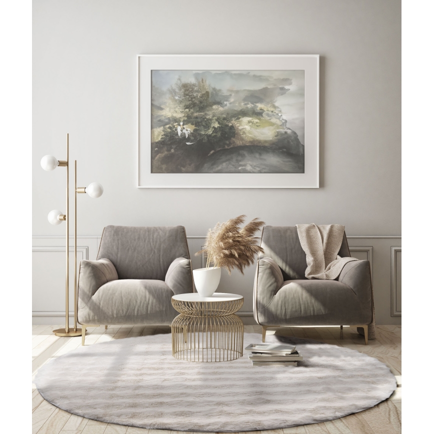 Kilimas RABBIT BUBBLE 160 cm kreminis