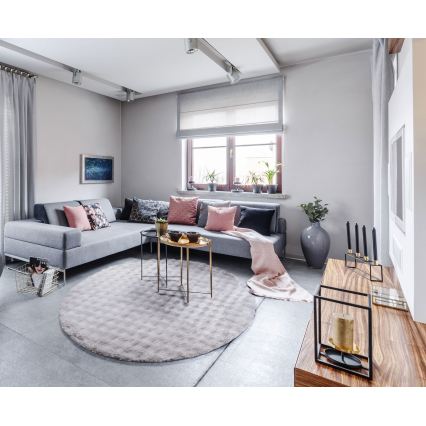 Kilimas RABBIT BUBBLE 160 cm pilkas