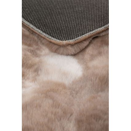 Kilimas RABBIT BUBBLE 55x100 cm rudas