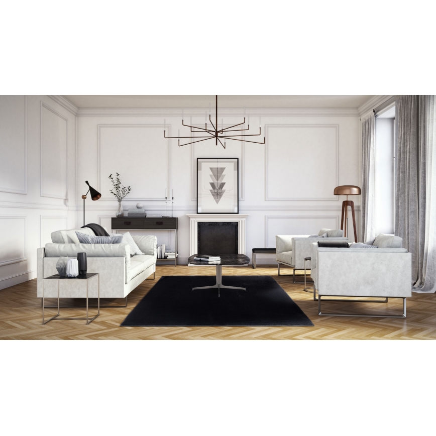 Kilimas RABBIT-FOX 120x160 cm juodas