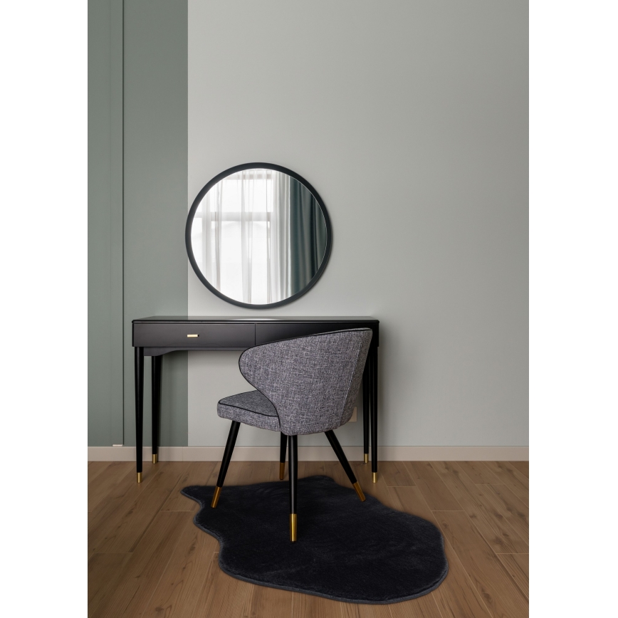 Kilimas RABBIT-FOX 60x90 cm, juodas