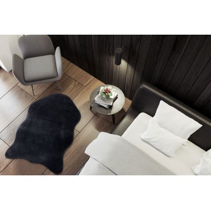 Kilimas RABBIT-FOX 60x90 cm, juodas