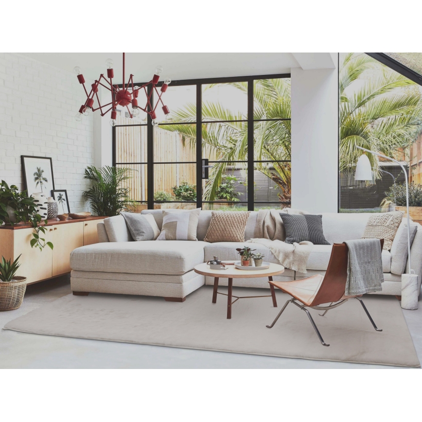 Kilimas RABBIT-ROSA NEW 80x150 cm 2000g/m2 kreminis