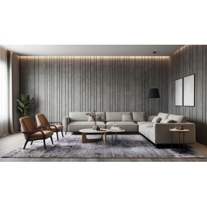 Kilimas SALAMANCA 67x120 cm pilkas/baltas