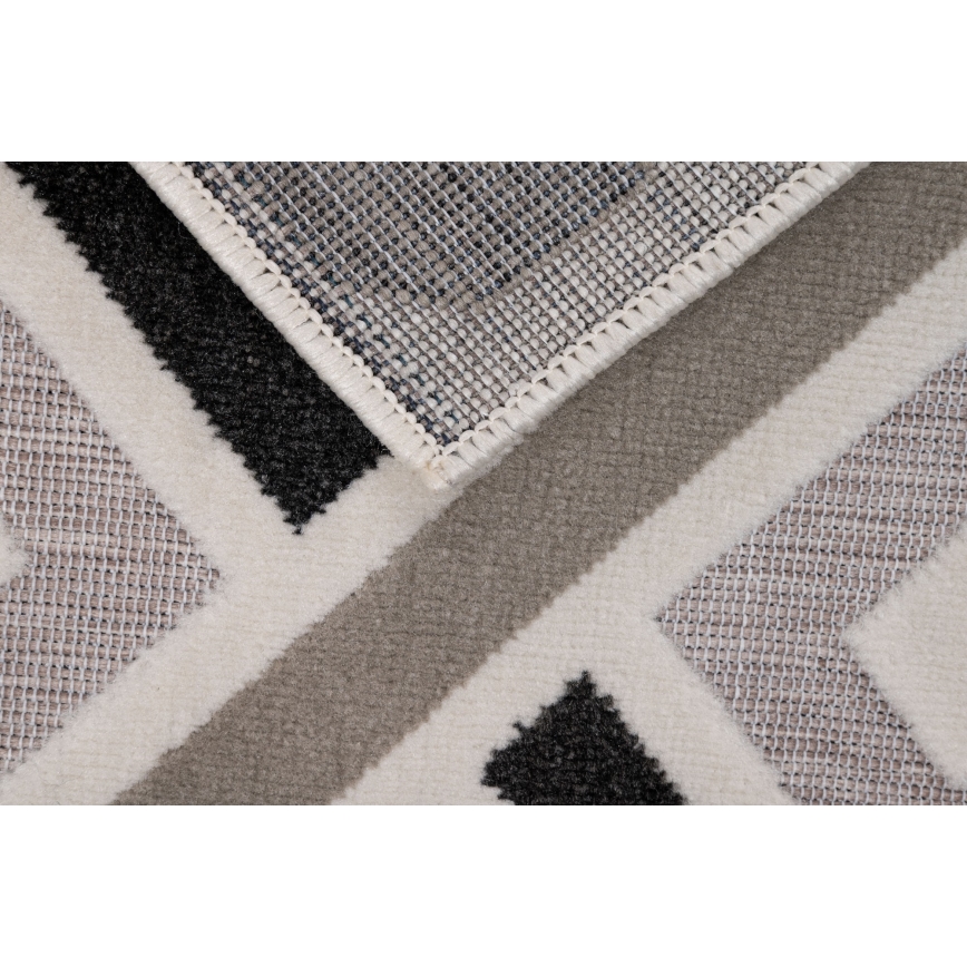 Kilimas SHIFT 160x220 cm pilkas/mėlynas