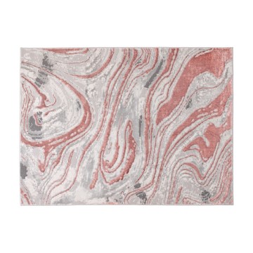 Kilimas STONE 120x160 cm rožinis/pilkas