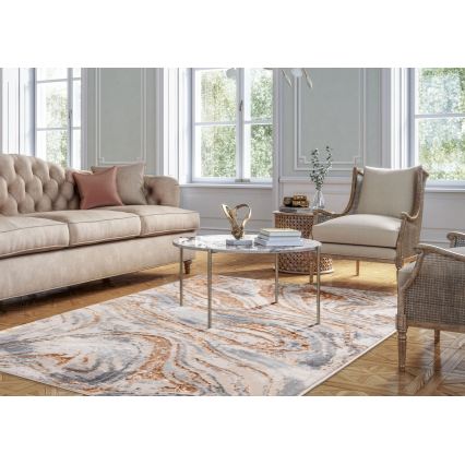 Kilimas STONE 160x220 cm smėlinis/pilkas