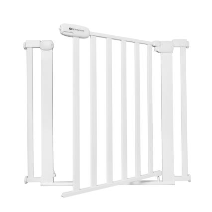 KINDERKRAFT - Apsaugos barjeras LOCK&GO 75-103 cm balta