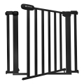 KINDERKRAFT - Apsaugos barjeras LOCK&GO 75-103 cm juoda