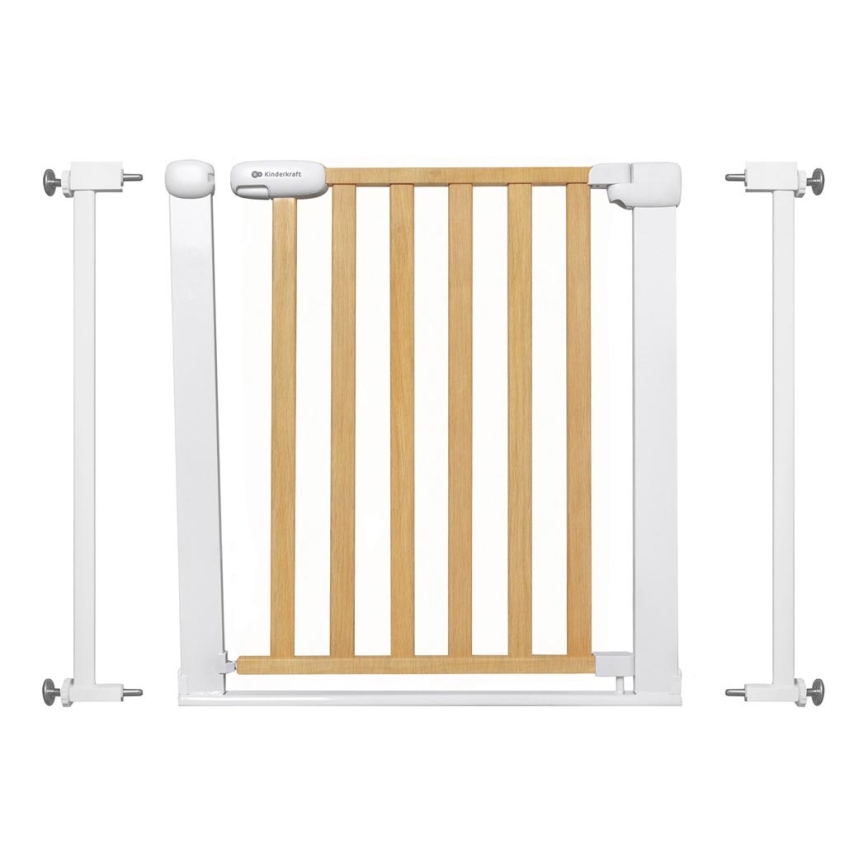 KINDERKRAFT - Apsaugos barjeras LOCK&GO 75-103 cm pušis