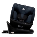 KINDERKRAFT - Autokėdutė su pasukama baze I-GROW i-Size (40-150 cm) juoda