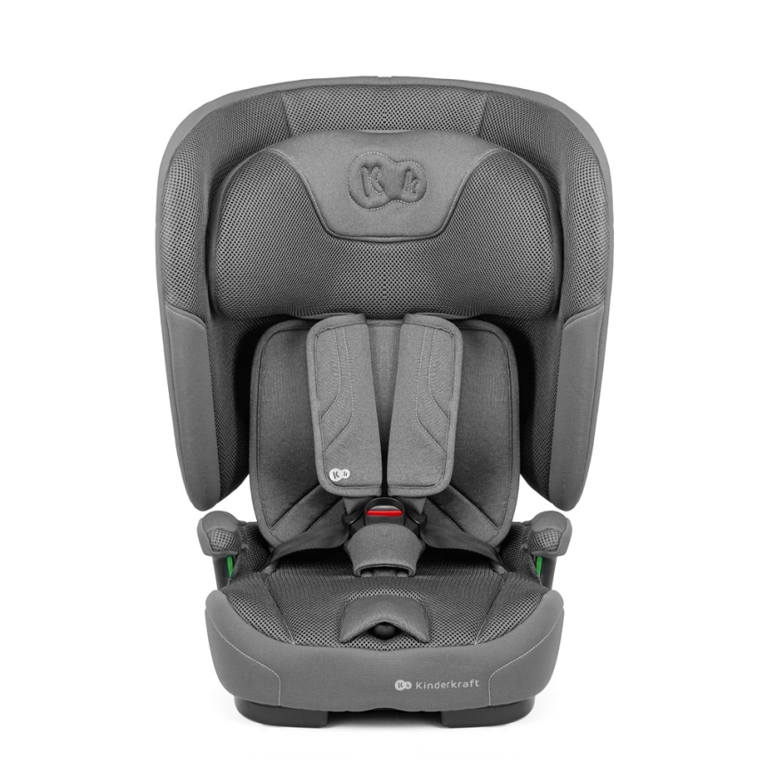 KINDERKRAFT - Automobilinė kėdutė FIX2GO i-Size 76-150 cm pilka
