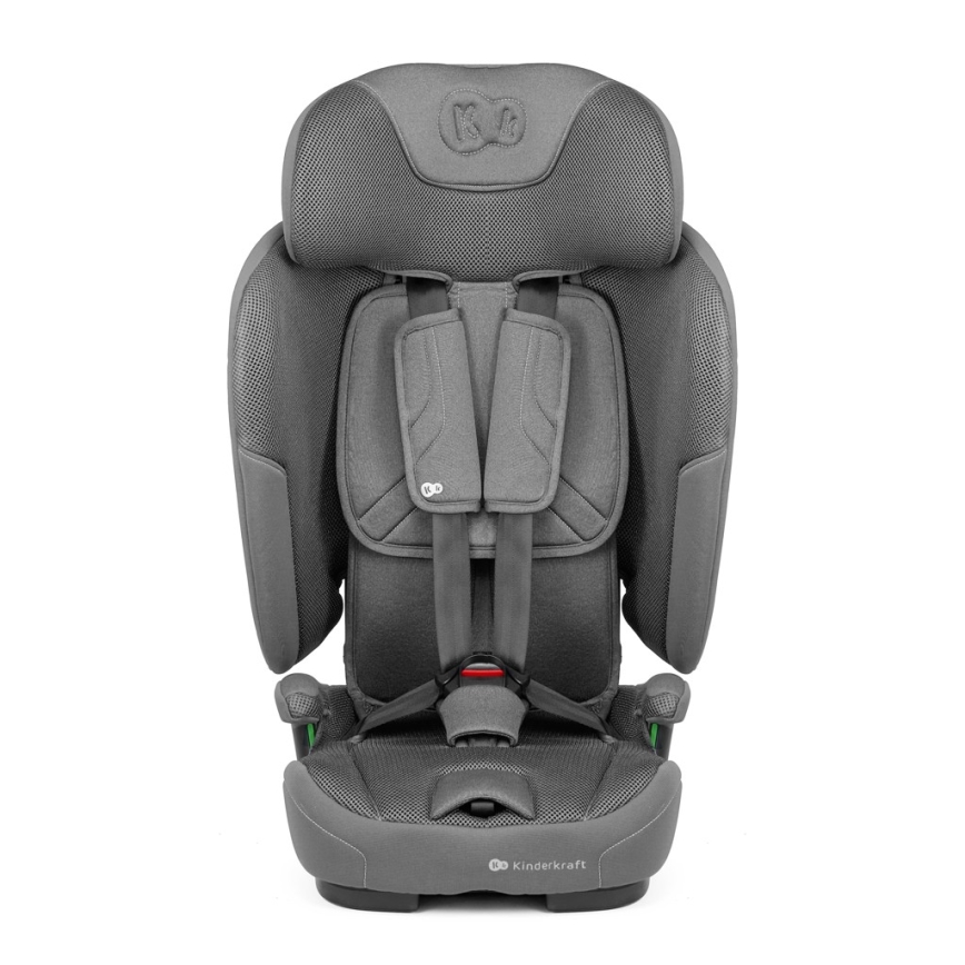 KINDERKRAFT - Automobilinė kėdutė FIX2GO i-Size 76-150 cm pilka